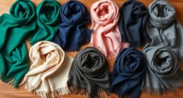 luxury winter cashmere scarves