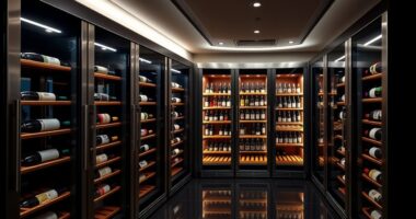 premium wine storage options