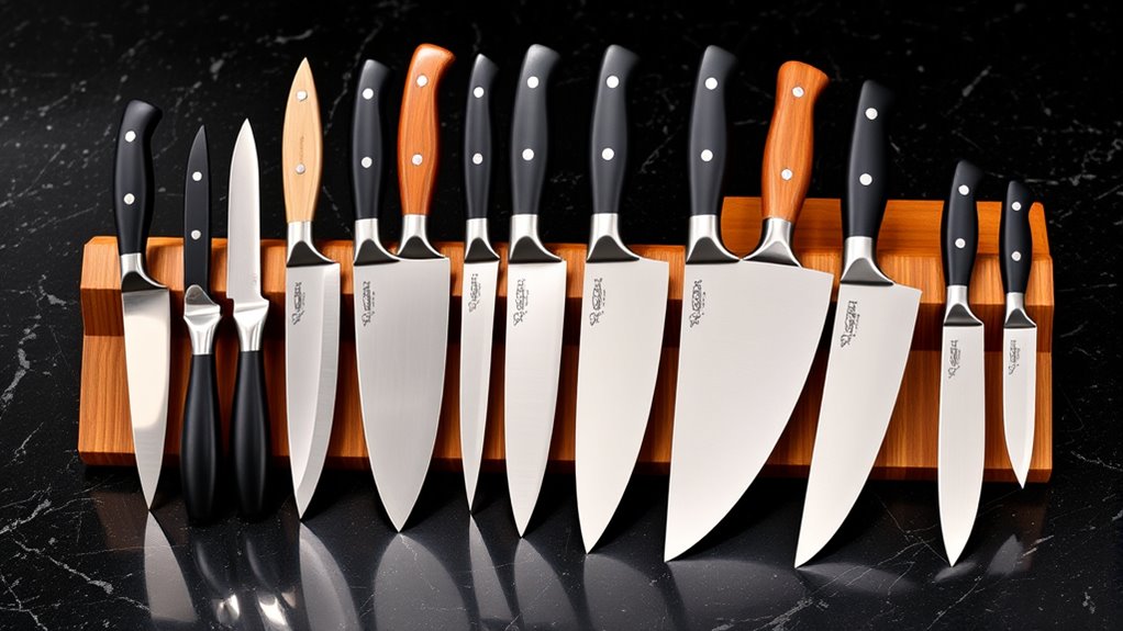 professional chef knife selection