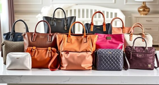 stylish yet practical diaper bags