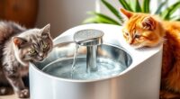 top automatic pet water fountains