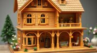 top luxurious wooden dollhouses