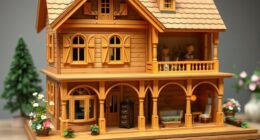 top luxurious wooden dollhouses