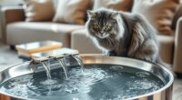 top luxury cat water fountains