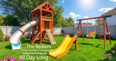 top premium outdoor play sets