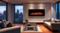 top ventless electric fireplaces