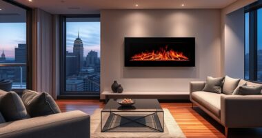 top ventless electric fireplaces