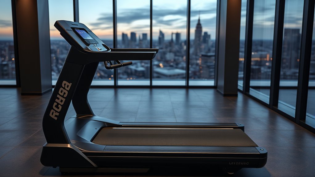 treadmill features and safety