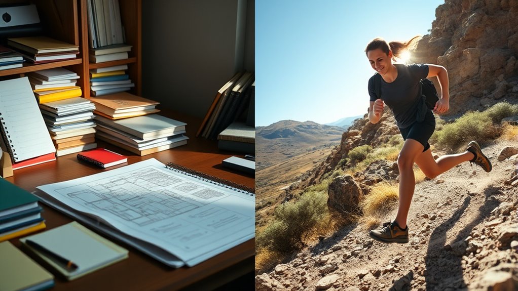 balance action over planning