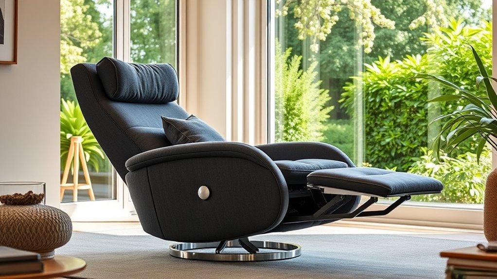 comfortable adjustable home recliner