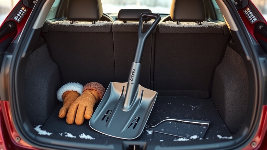 compact portable snow shovel