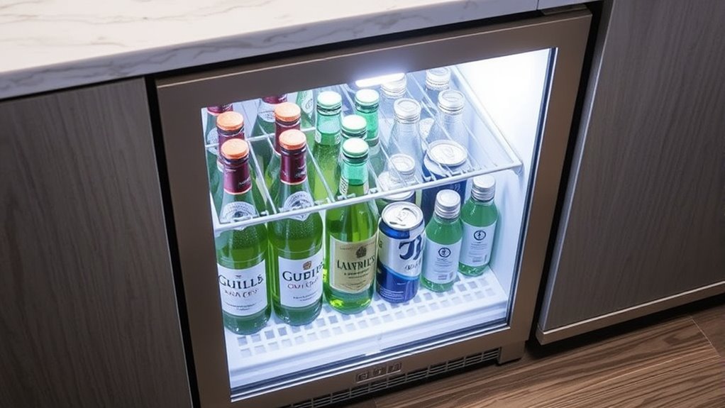 cooling capacity and features