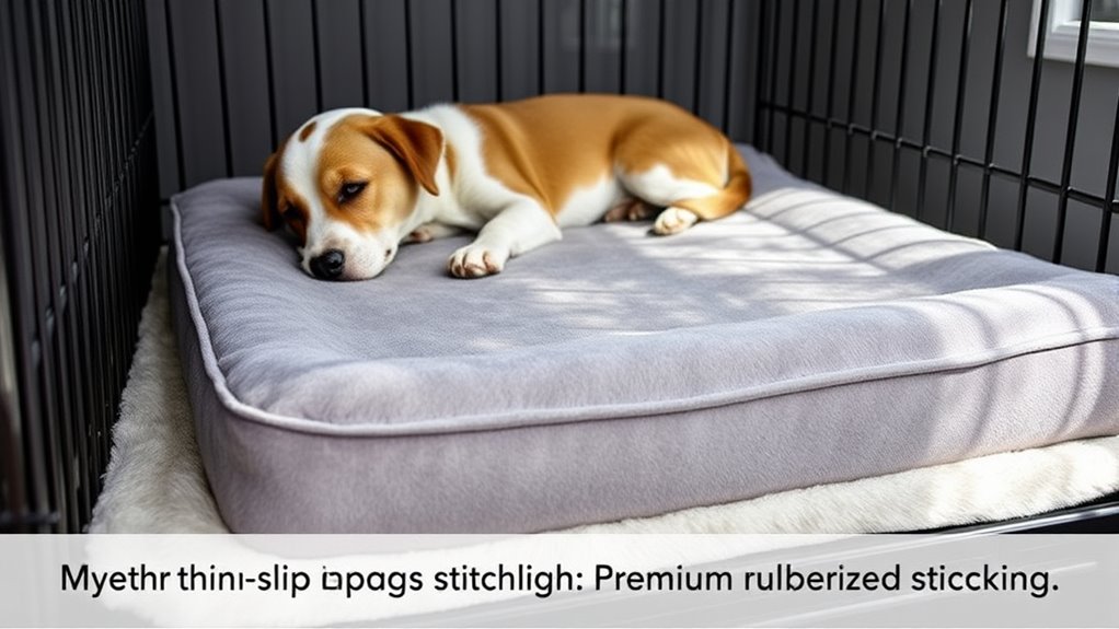 dog orthopedic crate pad considerations