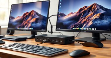 dual 4k usb c docks