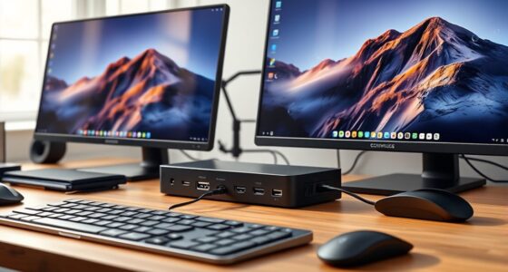 dual 4k usb c docks