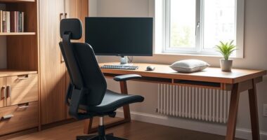 ergonomic home office setup