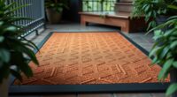 heated outdoor entry mats