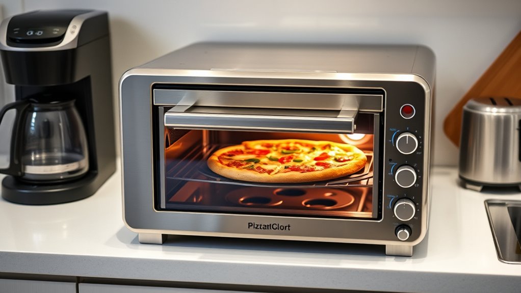 key compact oven features