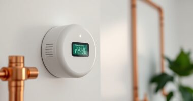 leak detection with temperature alerts