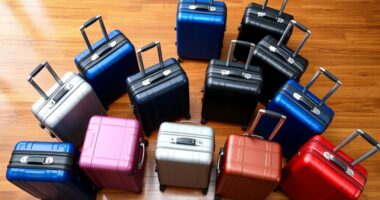 lightweight durable 20 inch luggage