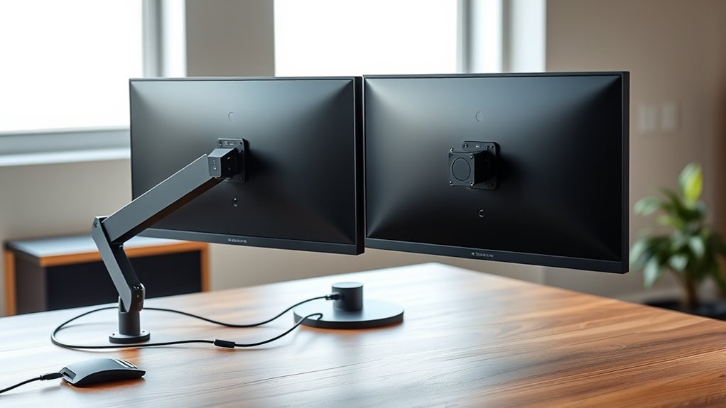monitor arm selection criteria