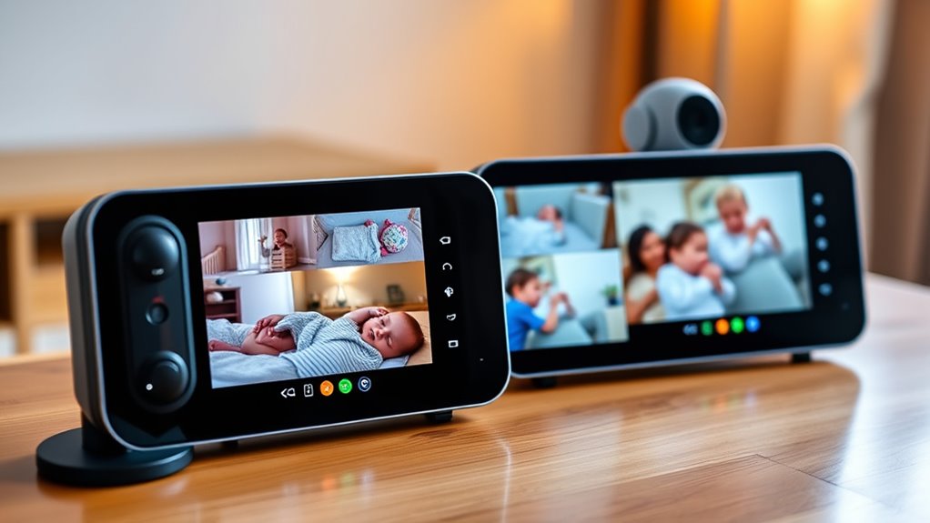monitor features and security