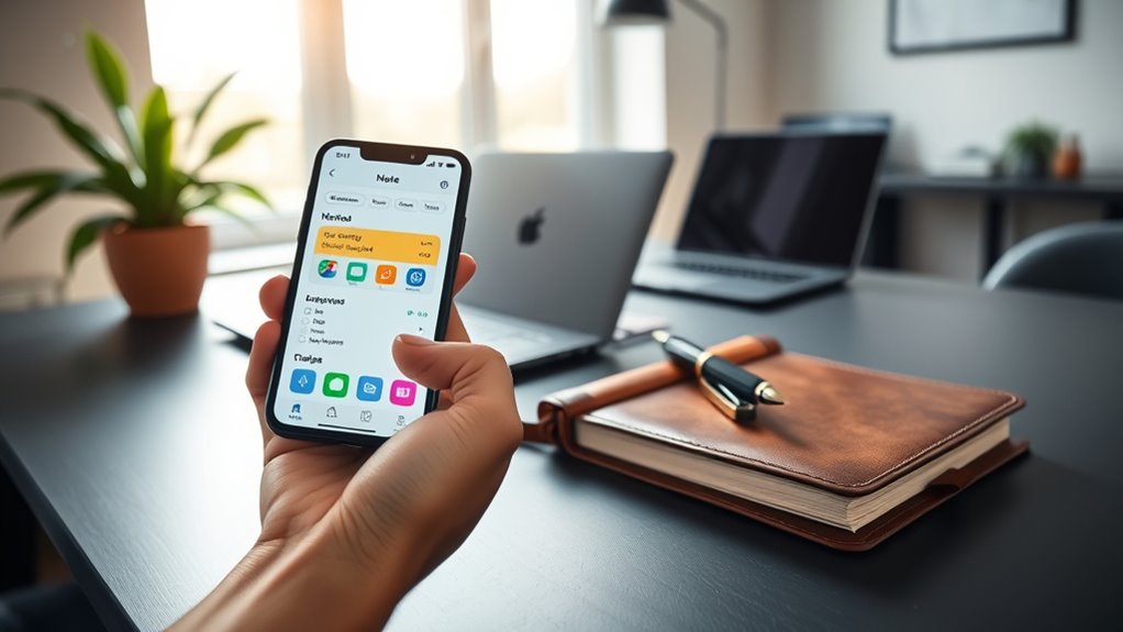 organized notes enable quick retrieval