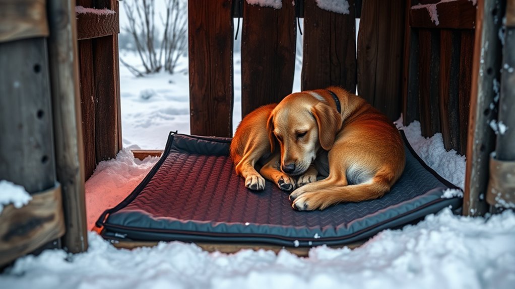 outdoor heated dog pad considerations
