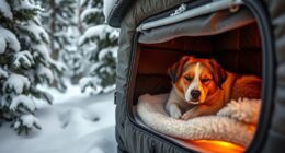 outdoor heated pet beds