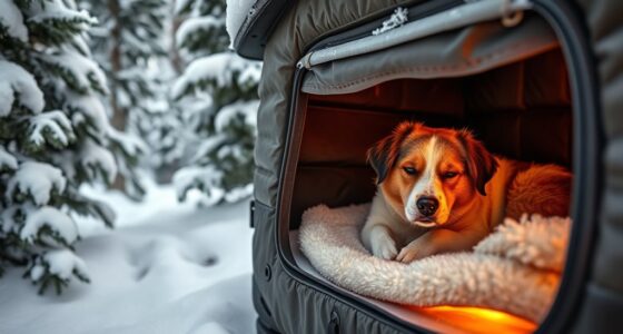 outdoor heated pet beds