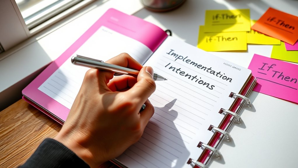 plan act reinforce habits