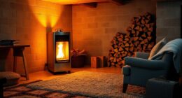 safe basement propane heating