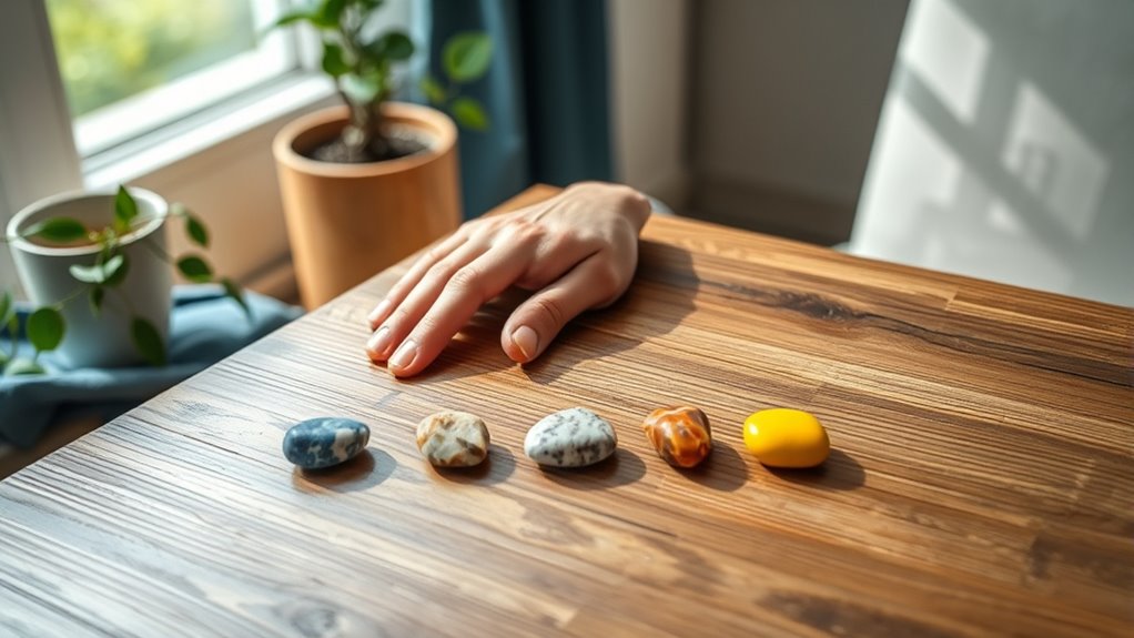 sensory grounding reduces stress