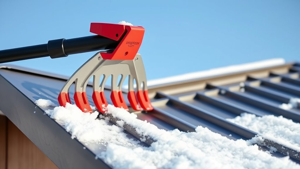 snow roof rake considerations