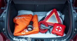 snow travel emergency kits