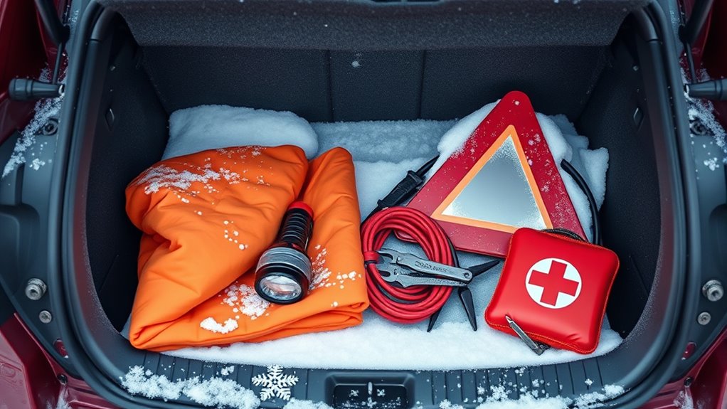 snow travel emergency kits