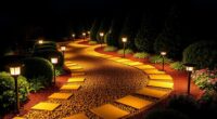 solar motion sensor landscape lights