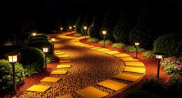 solar motion sensor landscape lights