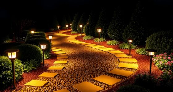 solar motion sensor landscape lights