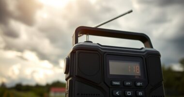 solar powered weather radios