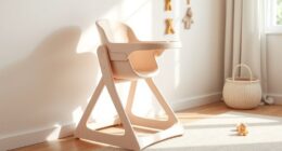 space saving foldable high chairs