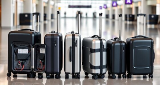 top carry on battery suitcases