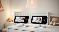 top dual camera baby monitors