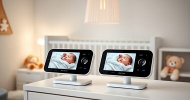 top dual camera baby monitors