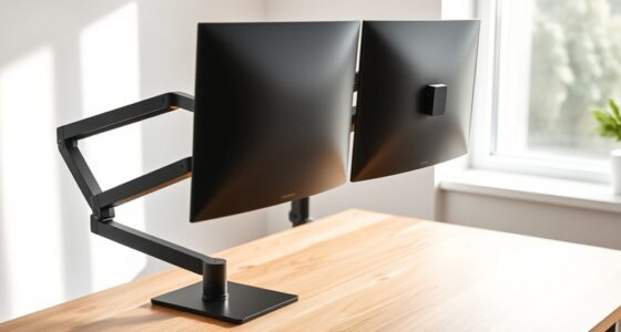 top dual monitor mounts