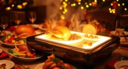 top electric warming trays