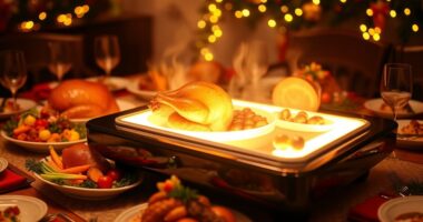 top electric warming trays