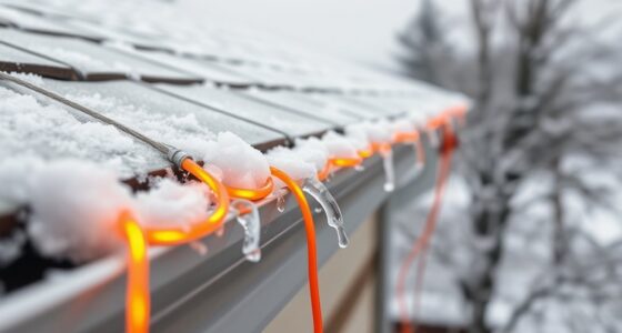 top gutter de icing cables
