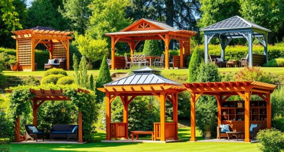 top hard gazebo kits