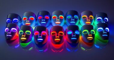 top led mask picks
